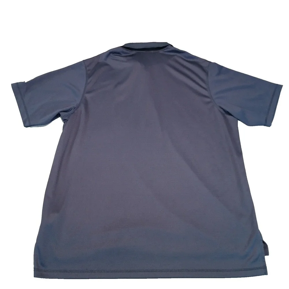 Adidas Climalite Navy G C Seal Beach Navy Golf Polo Shirt Men's 2XL Short Sleeve